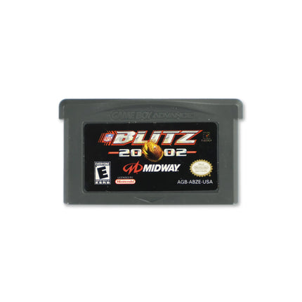NFL Blitz 2002 for Nintendo Game Boy Advance - Cartridge front with label - Game only.