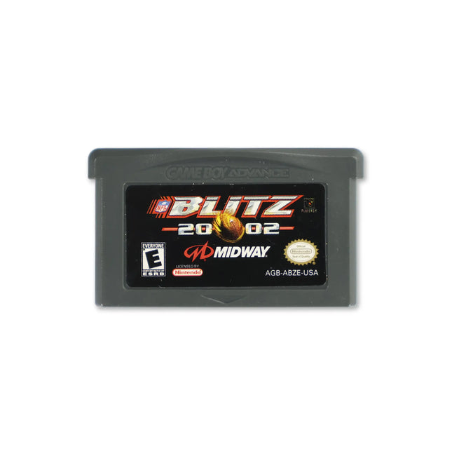 NFL Blitz 2002 for Nintendo Game Boy Advance - Cartridge front with label - Game only.