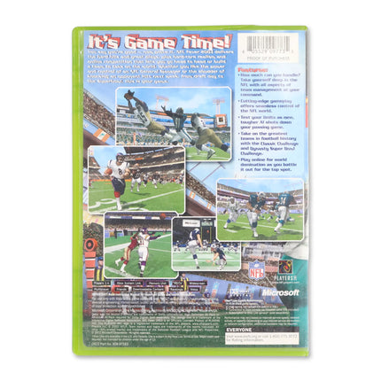 NFL Fever 2003 for Microsoft Xbox - Case back cover - Product gallery.