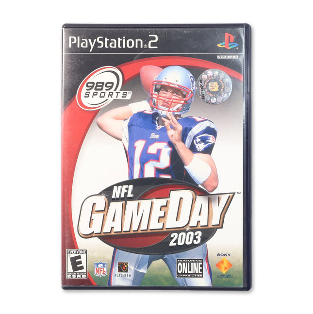 NFL Gameday 2003 for Sony PlayStation 2 - Case front cover - Complete in box or case and game.