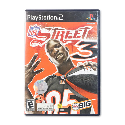 NFL Street 3 for Sony PlayStation 2 - Case front cover - Complete in box or case and game.