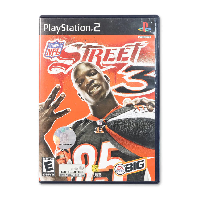 NFL Street 3 for Sony PlayStation 2 - Case front cover - Complete in box or case and game.