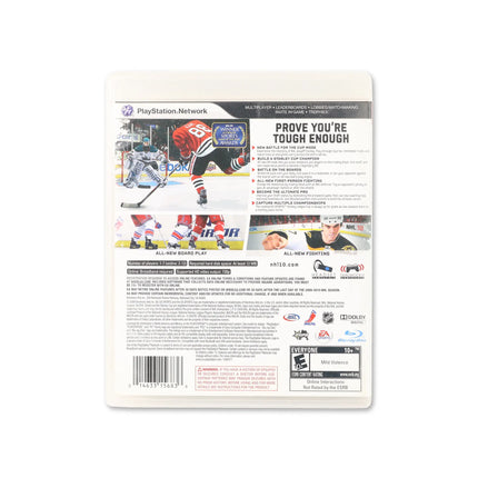 NHL 10 for PlayStation 3 - Box back - Product gallery.