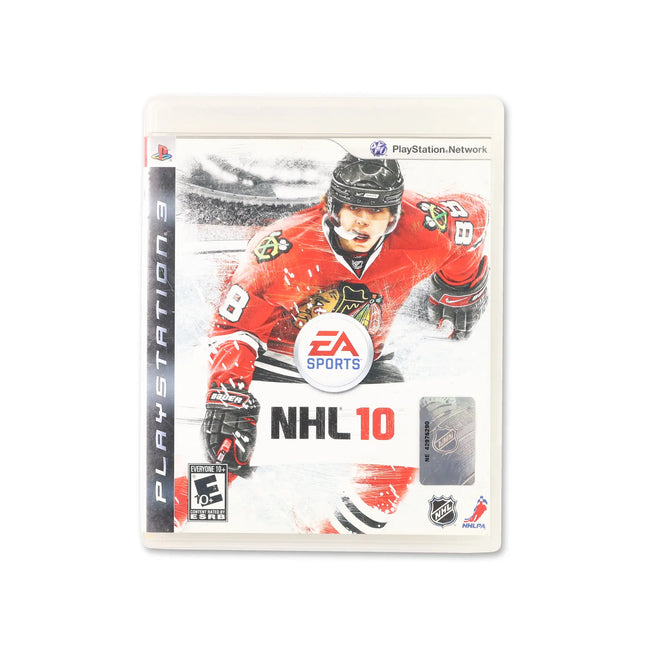 NHL 10 for PlayStation 3 - Box front - Complete in box or box and game.