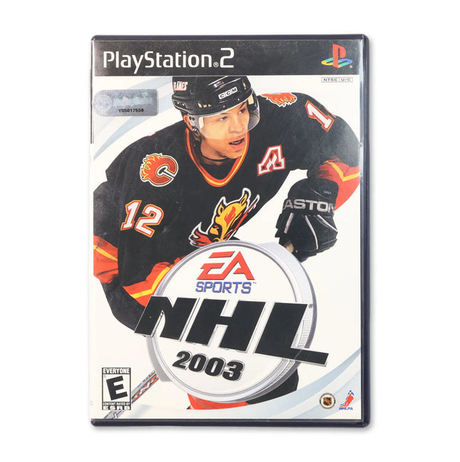 NHL 2003 for Sony PlayStation 2 - Case front cover - Complete in box or case and game.
