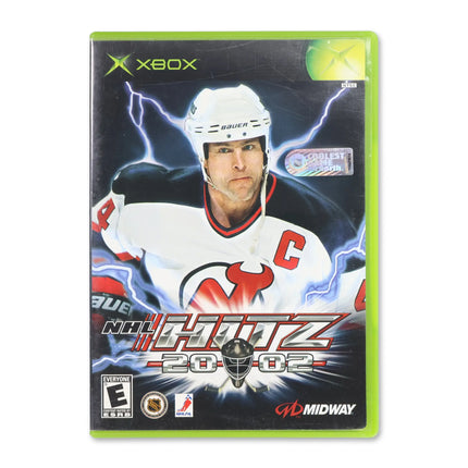 NHL Hitz 2002 for Microsoft Xbox - Case front cover - Complete in box or case and game.
