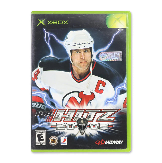 NHL Hitz 2002 for Microsoft Xbox - Case front cover - Complete in box or case and game.