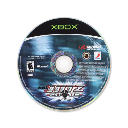 NHL Hitz 2002 for Microsoft Xbox - Disc front with label - Game only.