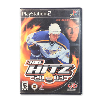 NHL Hitz 2003 for Sony PlayStation 2 - Case front cover - Complete in box or case and game.