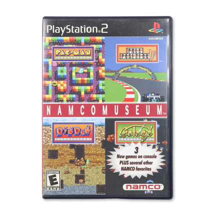 Namco Museum for Sony PlayStation 2 - Case front cover - Complete in box or case and game.