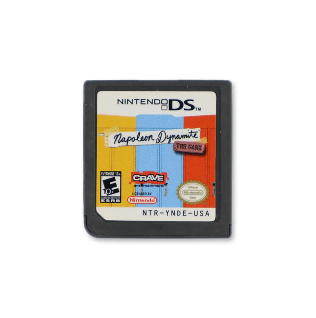 Napoleon Dynamite for Nintendo DS - Cartridge front with label - Game only.