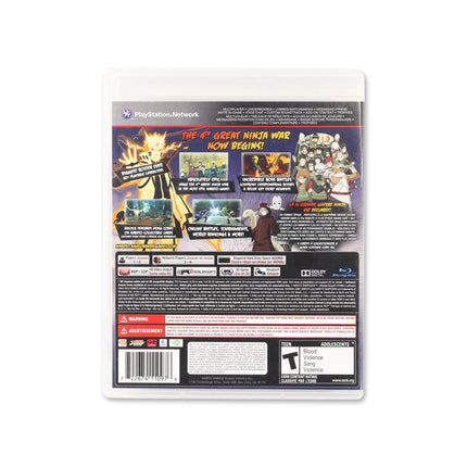 Naruto Shippuden Ultimate Ninja Storm 3 [Wal-Mart] for PlayStation 3 - Box back - Product gallery.