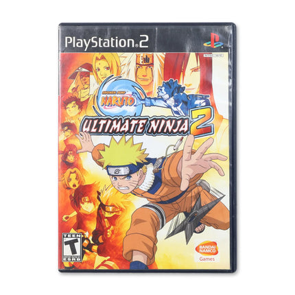 Naruto Ultimate Ninja 2 for Sony PlayStation 2 - Case front cover - Complete in box or case and game.