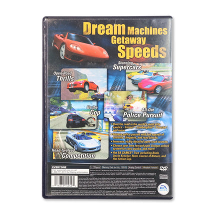Need for Speed Hot Pursuit 2 [Greatest Hits] for Sony PlayStation 2 - Case back cover - Product gallery.