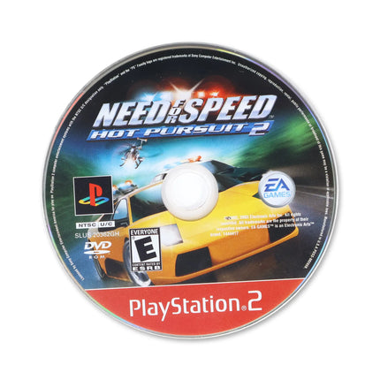 Need for Speed Hot Pursuit 2 [Greatest Hits] for Sony PlayStation 2 - Disc front with label - Game only.