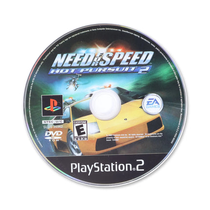 Need for Speed Hot Pursuit 2 for Sony PlayStation 2 - Disc front with label - Game only.