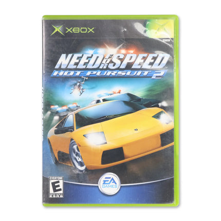 Need for Speed Hot Pursuit 2 for Microsoft Xbox - Case front cover - Complete in box or case and game.