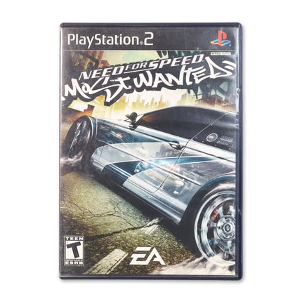 Need for Speed Most Wanted for Sony PlayStation 2 - Case front cover - Complete in box or case and game.