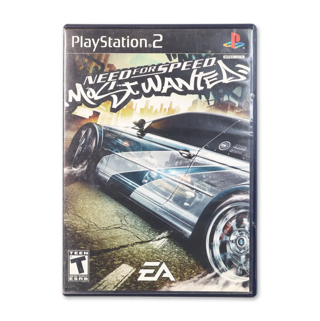 Need for Speed Most Wanted for Sony PlayStation 2 - Case front cover - Complete in box or case and game.