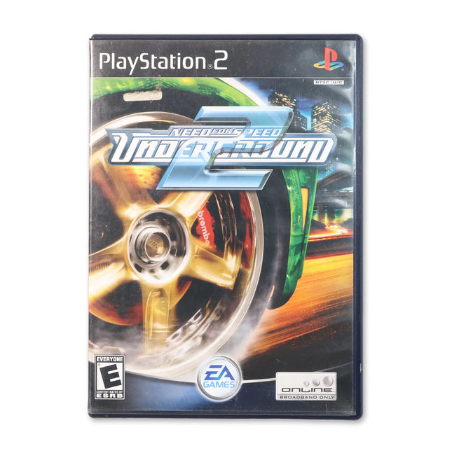Need for Speed Underground 2 for Sony PlayStation 2 - Case front cover - Complete in box or case and game.