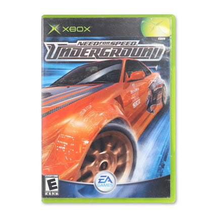 Need for Speed Underground for Microsoft Xbox - Case front cover - Complete in box or case and game.