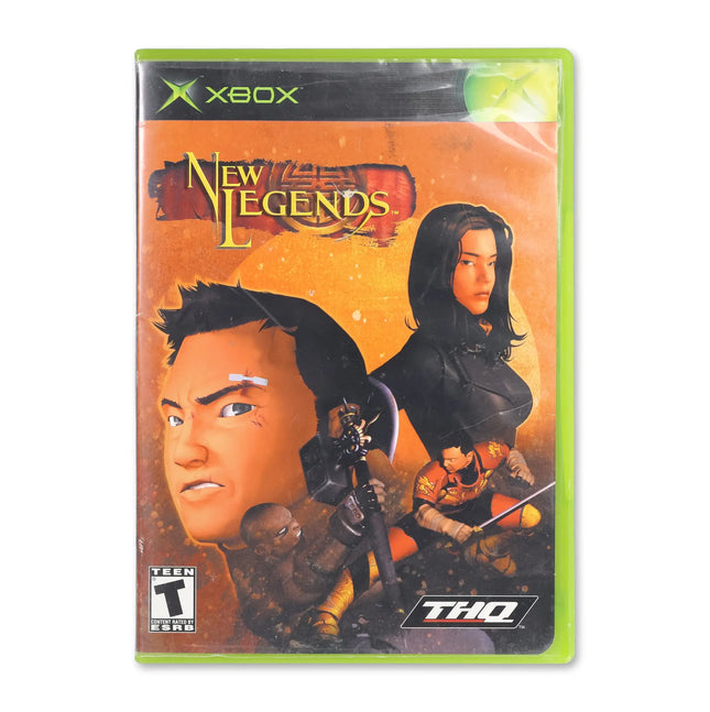 New Legends for Microsoft Xbox - Case front cover - Complete in box or case and game.