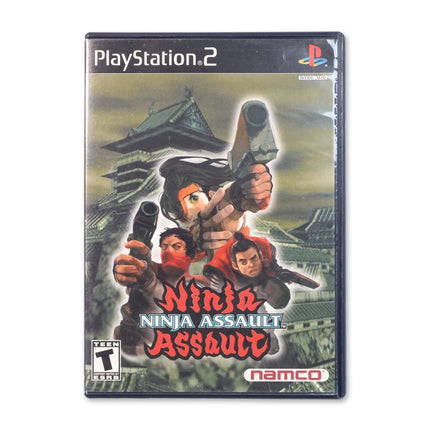 Ninja Assault for Sony PlayStation 2 - Case front cover - Complete in box or case and game.