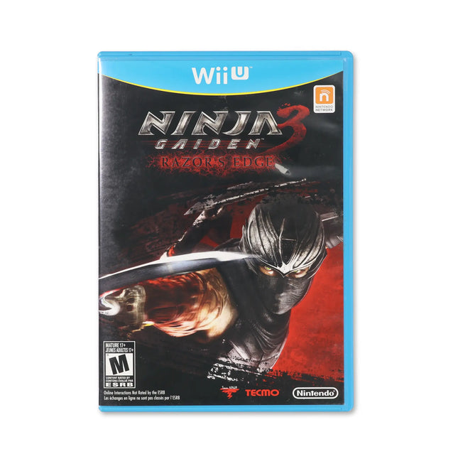 Ninja Gaiden 3: Razor's Edge for Wii U - Box front - Complete in box or box and game.
