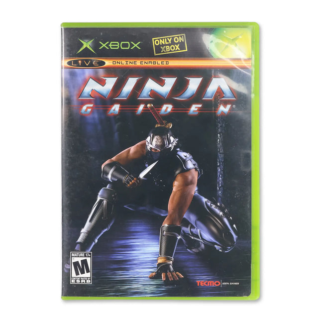 Ninja Gaiden for Microsoft Xbox - Case front cover - Complete in box or case and game.