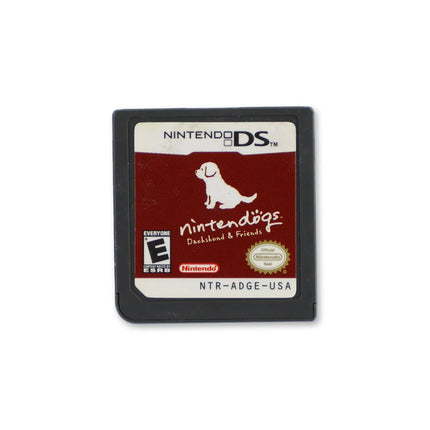 Nintendogs Dachshund and Friends for Nintendo DS - Cartridge front with label - Game only.