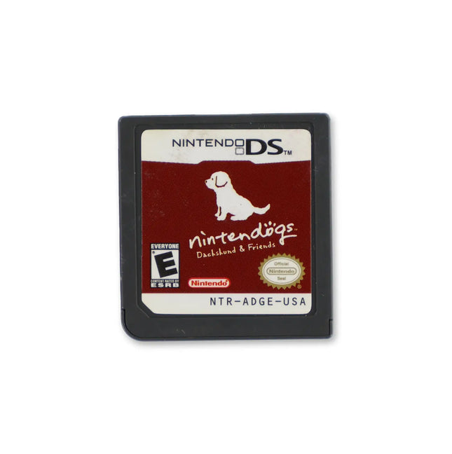 Nintendogs Dachshund and Friends for Nintendo DS - Cartridge front with label - Game only.