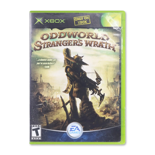 Oddworld Stranger's Wrath for Microsoft Xbox - Case front cover - Complete in box or case and game.