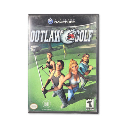 Outlaw Golf for Nintendo GameCube - Case front cover - Complete in box or case and game.