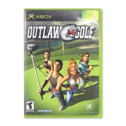 Outlaw Golf for Microsoft Xbox - Case front cover - Complete in box or case and game.