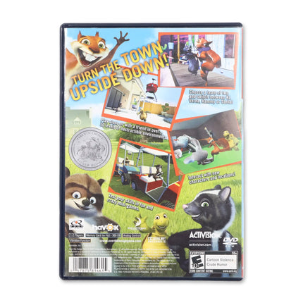Over the Hedge [Greatest Hits] for Sony PlayStation 2 - Case back cover - Product gallery.