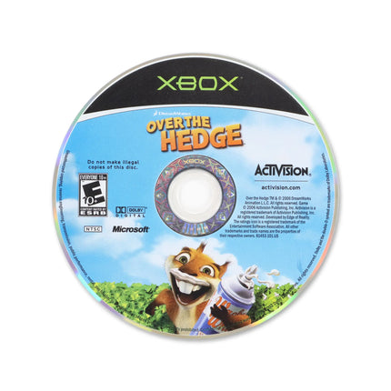 Over the Hedge for Microsoft Xbox - Disc front with label - Game only.