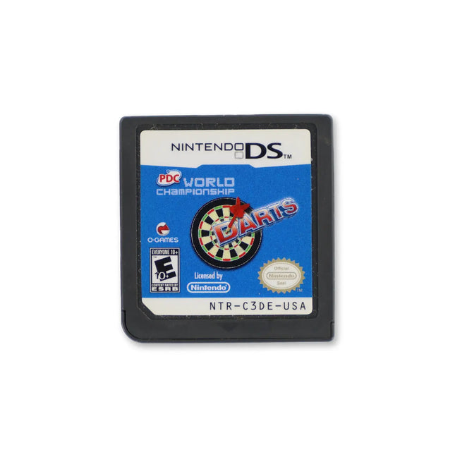 PDC World Championship Darts for Nintendo DS - Cartridge front with label - Game only.