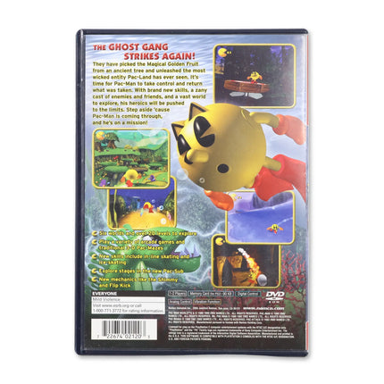 Pac-Man World 2 [Greatest Hits] for Sony PlayStation 2 - Case back cover - Product gallery.