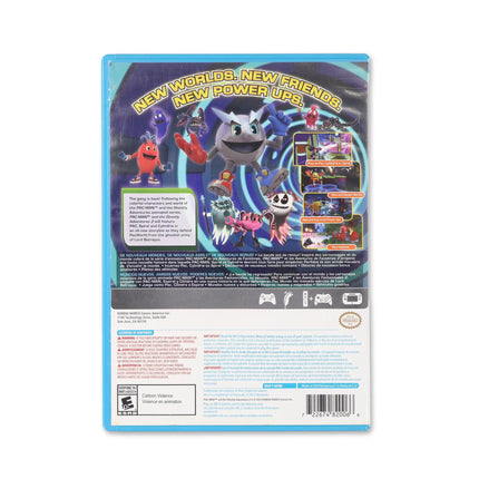 Pac-Man and the Ghostly Adventures 2 for Wii U - Box back - Product gallery.