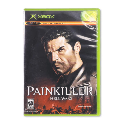 Painkiller Hell Wars for Microsoft Xbox - Case front cover - Complete in box or case and game.