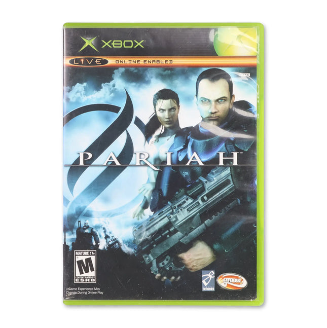 Pariah for Microsoft Xbox - Case front cover - Complete in box or case and game.