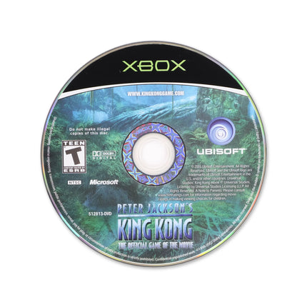 Peter Jackson's King Kong for Microsoft Xbox - Disc front with label - Game only.