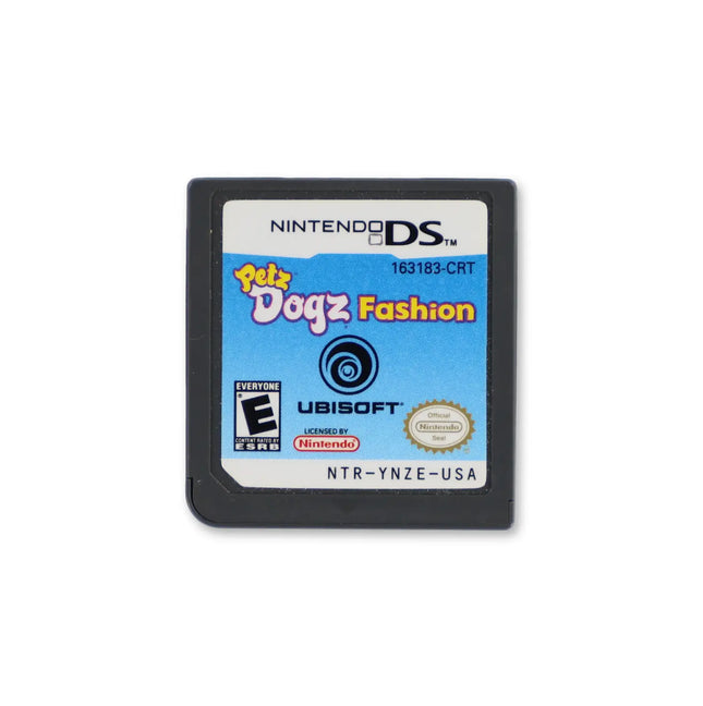 Petz Dogz Fashion for Nintendo DS - Cartridge front with label - Game only.