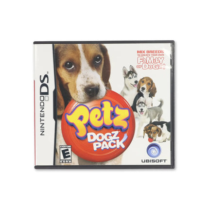 Petz Dogz Pack for Nintendo DS - Box front - Complete in box or box and game.