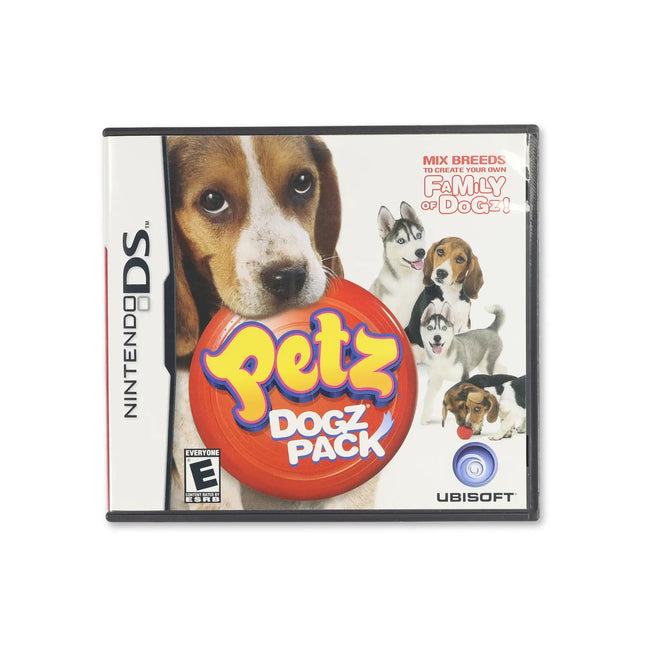 Petz Dogz Pack for Nintendo DS - Box front - Complete in box or box and game.