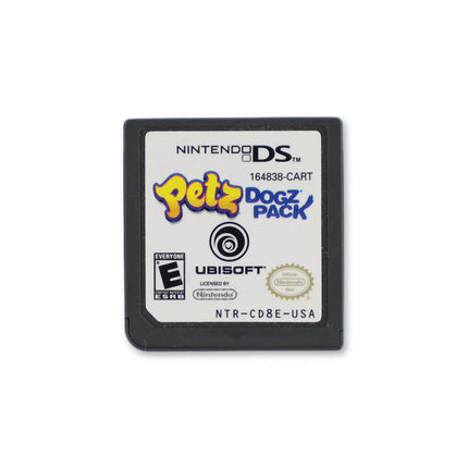 Petz Dogz Pack for Nintendo DS - Cartridge front with label - Game only.