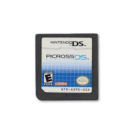 Picross DS for Nintendo DS - Cartridge front with label - Game only.