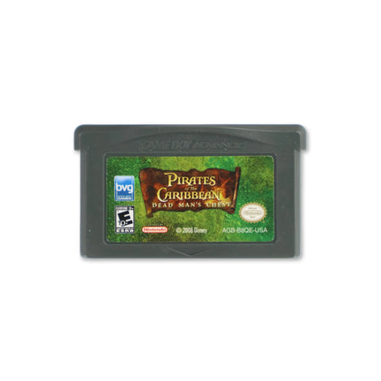 Pirates of the Caribbean Dead Man's Chest for Nintendo Game Boy Advance - Cartridge front with label - Game only.