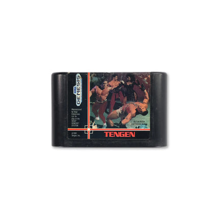Pit-Fighter for Sega Genesis - Cartridge front with label - Game only.