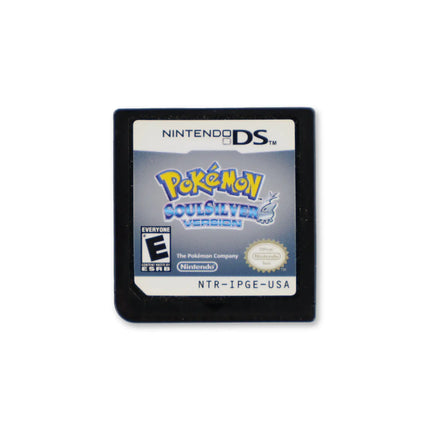 Pokemon SoulSilver Version for Nintendo DS - Cartridge front with label - Game only.